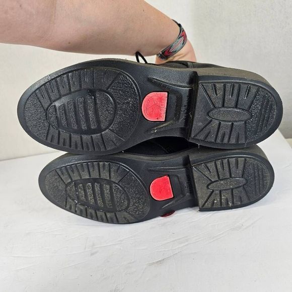 Carolina Men's Bushwacker Steel Toe Work Boots Black 8 New - Picture 9 of 11